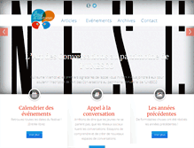 Tablet Screenshot of festivaldesconversations.org